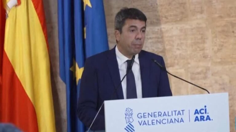 España: Mazón dimite como presidente de la Generalitat a un año de la DANA