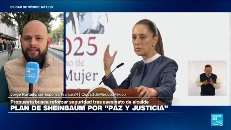 Informe desde Ciudad de México: Sheinbaum presenta Plan Michoacán por "paz y justicia"