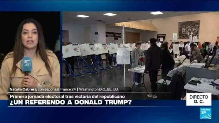 Directo D. C. y la primera jornada electoral en Estados Unidos desde la victoria de Trump