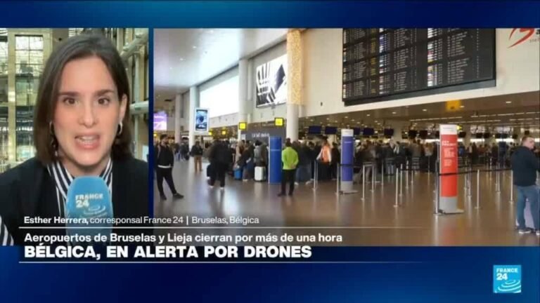 Informe desde Bruselas: caos en los aeropuertos por avistamiento de drones