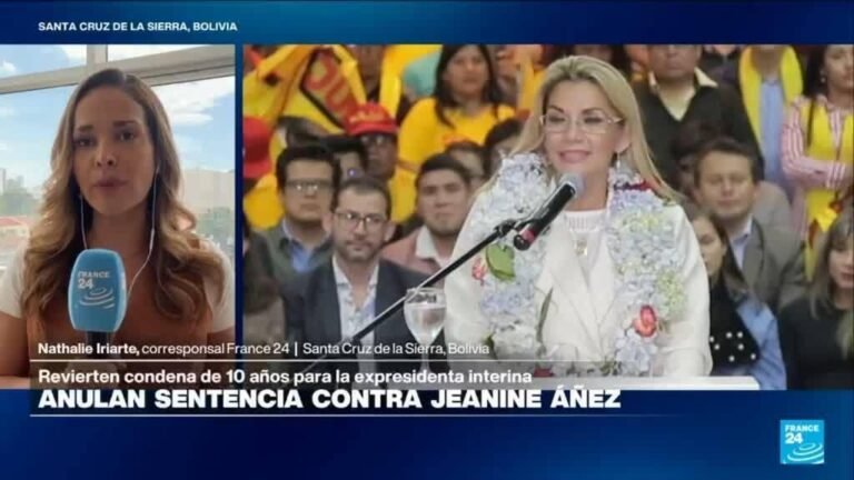 Informe desde Santa Cruz de la Sierra: Supremo de Bolivia ordena liberación de Jeanine Áñez