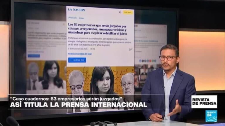 "Causa cuadernos: arranca el juicio contra Cristina Kirchner y exfuncionarios": 'Clarin'