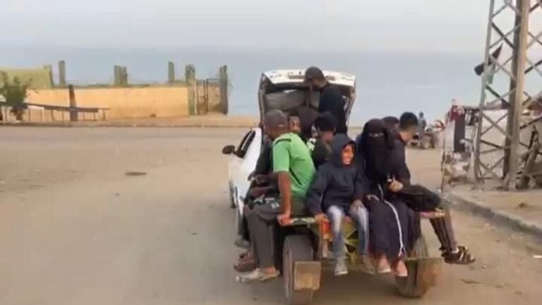 Cese al fuego en Gaza: transporte colapsado y crisis por el combustible