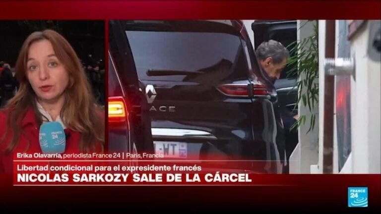 Informe desde París: Sarkozy sale de la cárcel La Santé