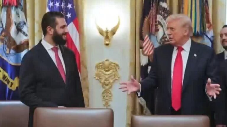 Presidente sirio Ahmad al-Sharaa: de yihadista enemigo de EE. UU. a la Casa Blanca