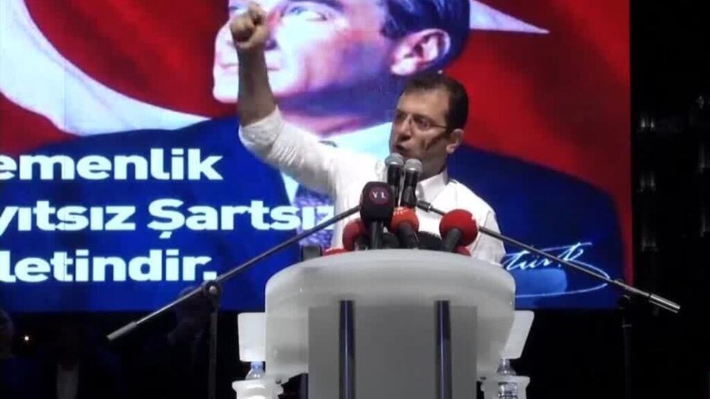 Turquía: Fiscalía pide más de 2.000 años de cárcel para Imamoglu