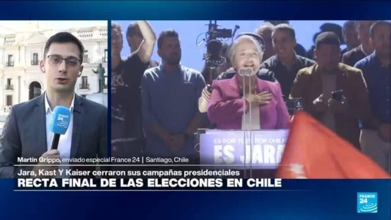 Informe desde Santiago: economía e inseguridad centran la campaña rumbo a las elecciones en Chile