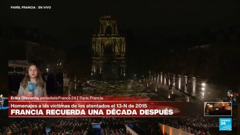 París conmemora el 13 de noviembre: música, memoria y transmisión en pantalla gigante