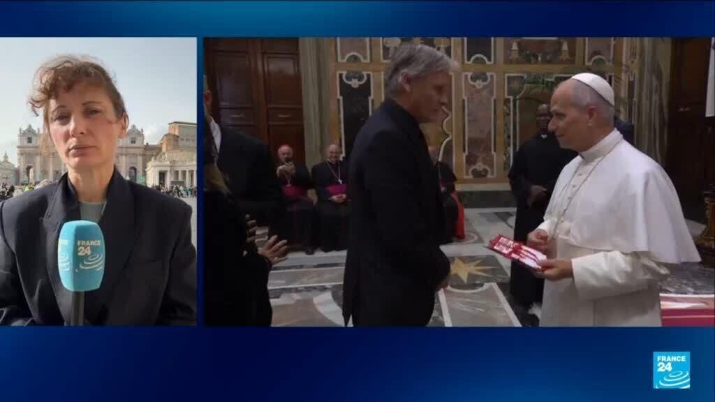 Informe desde Ciudad del Vaticano: el papa León XIV recibió a estrellas de Hollywood