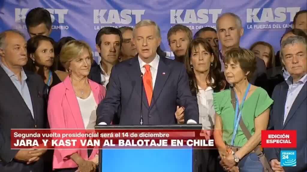 "La elección presidencial en primera vuelta ya está resuelta": Kast tras jornada electoral en Chile