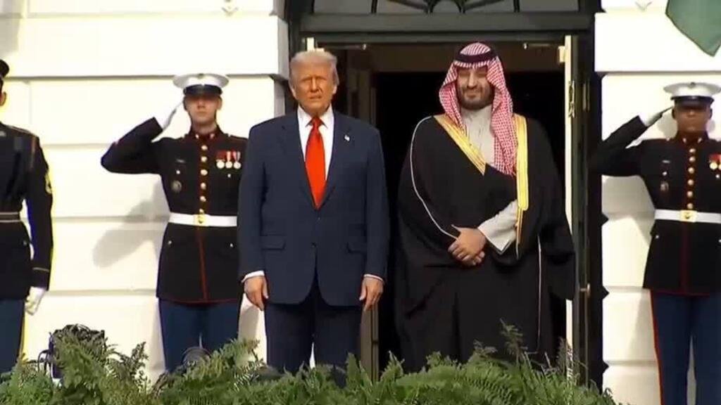 Trump y Bin Salmán anuncian millonaria inversión en medio de preguntas por el caso Khashoggi