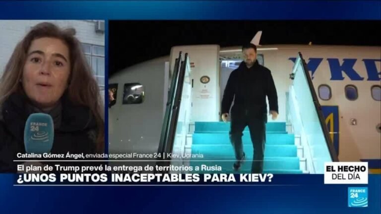 Informe desde Kiev: los puntos del cuestionado plan de Trump para Ucrania