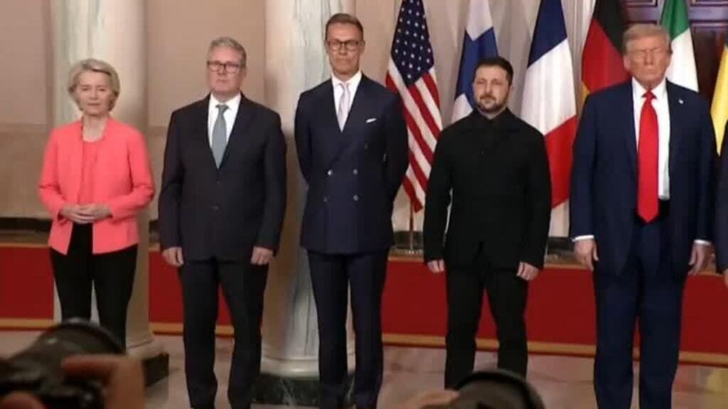 Zelenski recibe plan de paz para Ucrania que no contempla ninguno de sus intereses