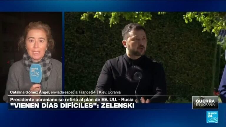 Zelenski afirma estar dispuesto a buscar una salida "constructiva" al plan de Trump para Ucrania