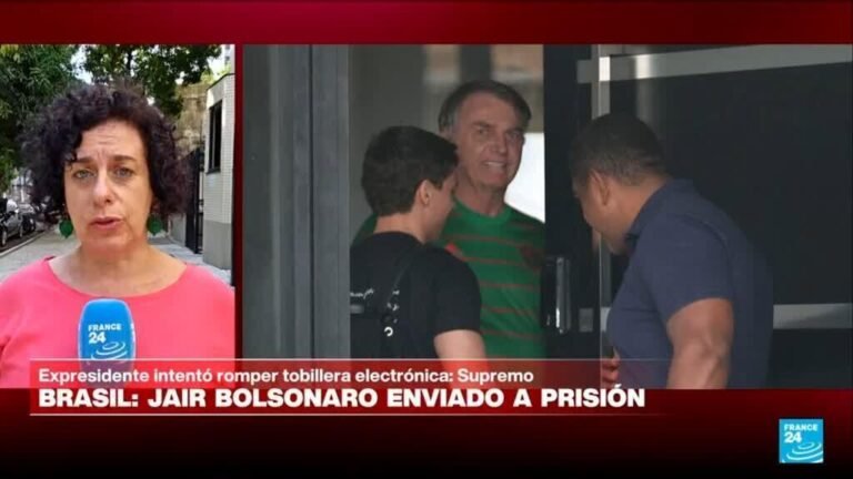 Desde Belém: el expresidente de Brasil, Jair Bolsonaro, fue encarcelado tras sospechas de fuga