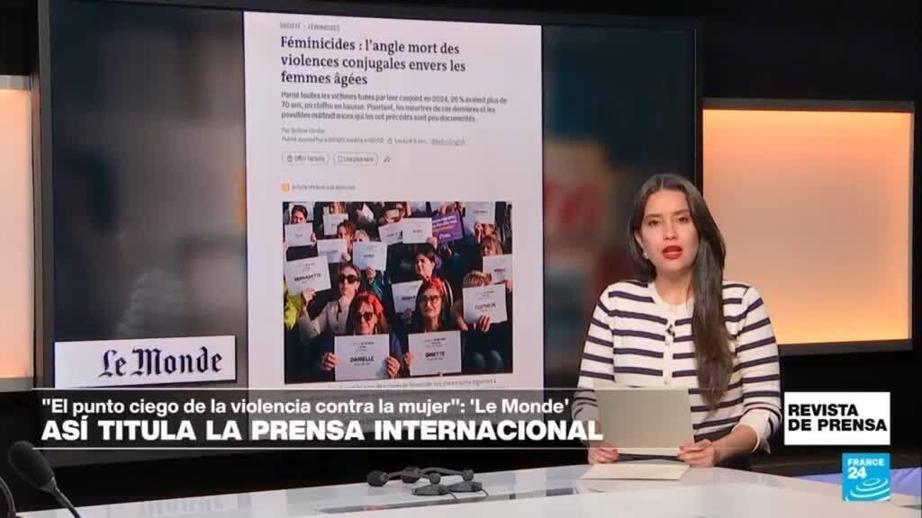 "Feminicidios: el punto ciego de la violencia doméstica contra las mujeres mayores": 'Le Monde'