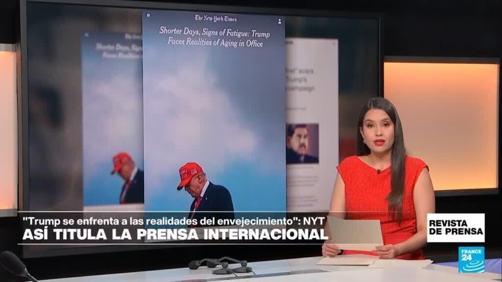 "Días más cortos, signos de fatiga: Trump enfrenta las realidades del envejecimiento": 'NYT'