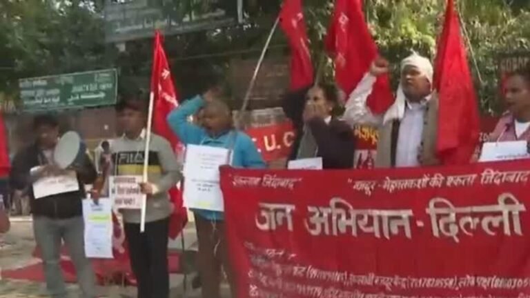 India: protestas masivas contra reforma laboral impulsada por el Gobierno