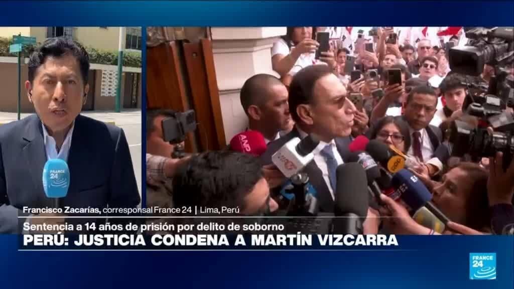 Informe desde Lima: Justicia condena a expresidente Vizcarra a 14 años de cárcel
