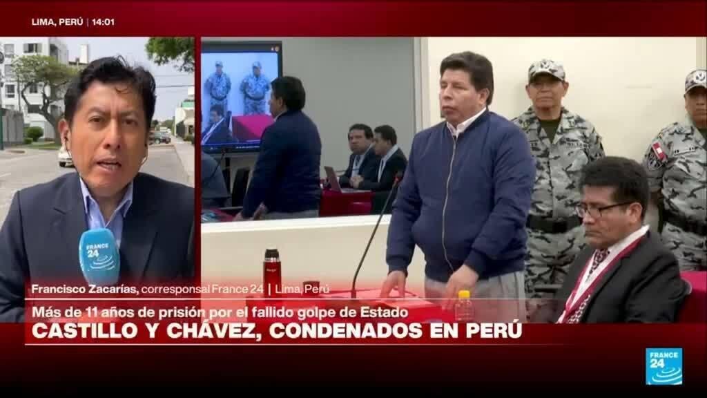 Informe desde Lima: expresidente Castillo, condenado a más de 11 años de prisión por rebelión