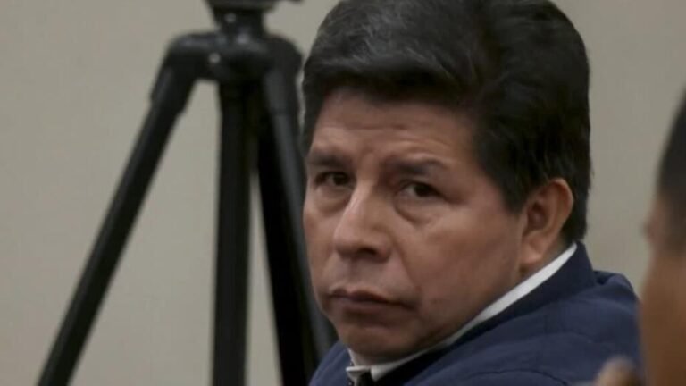 Perú: Castillo, condenado a 11 años de prisión por "conspiración para una rebelión"