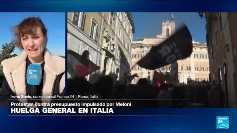 Informe desde Roma: Italia protesta contra el aumento del gasto militar de Giorgia Meloni
