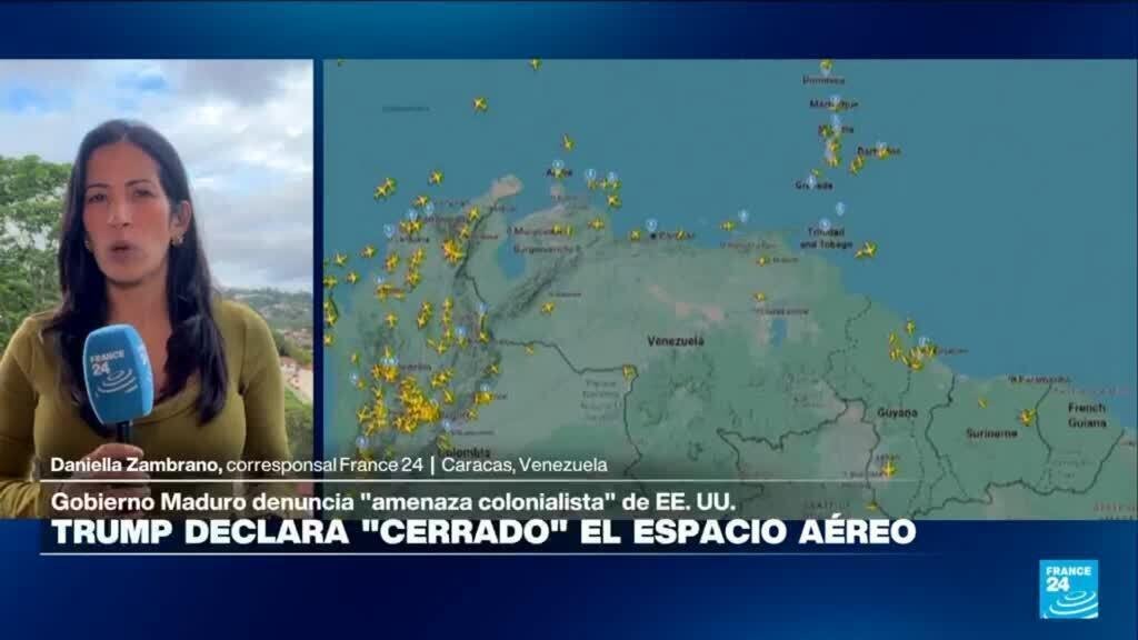 Informe desde Caracas: Cancillería venezolana rechaza declaraciones de Trump sobre el espacio aéreo