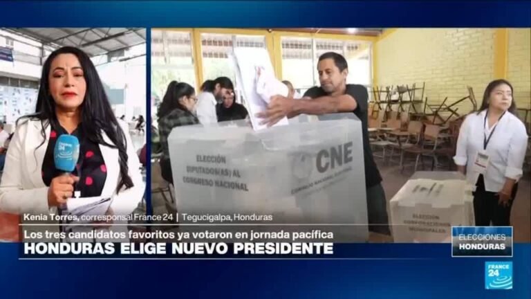 Elecciones en Honduras: principales candidatos votaron en una jornada pacífica