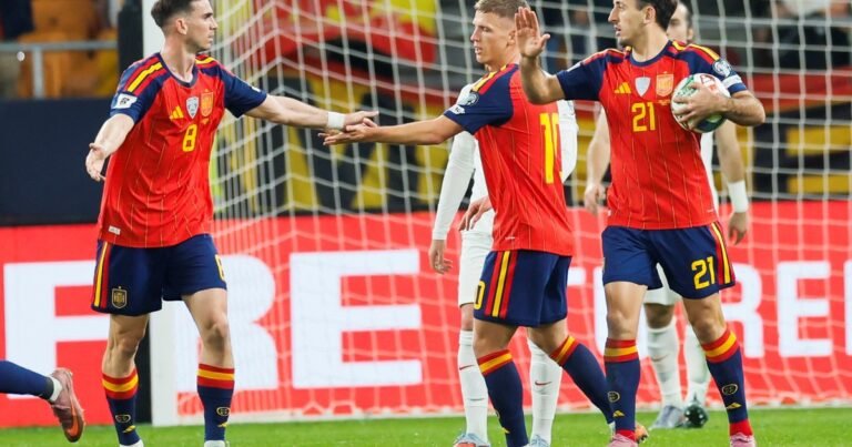 España, el 'cuco' de la Scaloneta para la Finalissima, se clasificó al Mundial 2026 pero no tiene mandíbula de acero: empató con Turquía