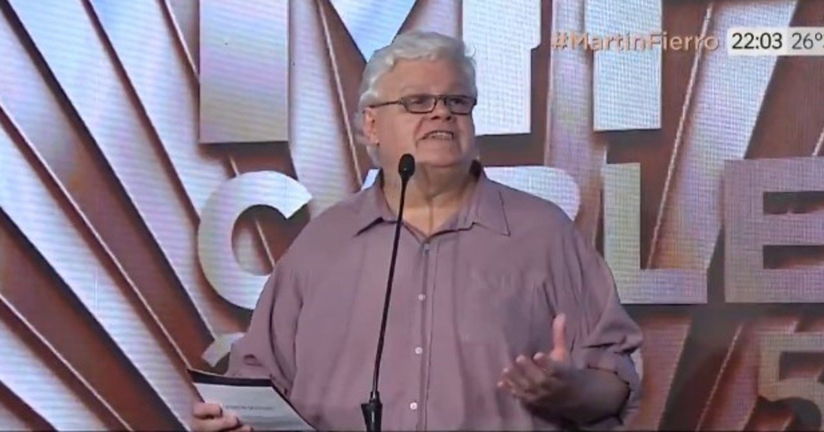 Martín Fierro de cable: el divertido homenaje a los momentos más virales de la TV, con Claudio Orellano en el escenario