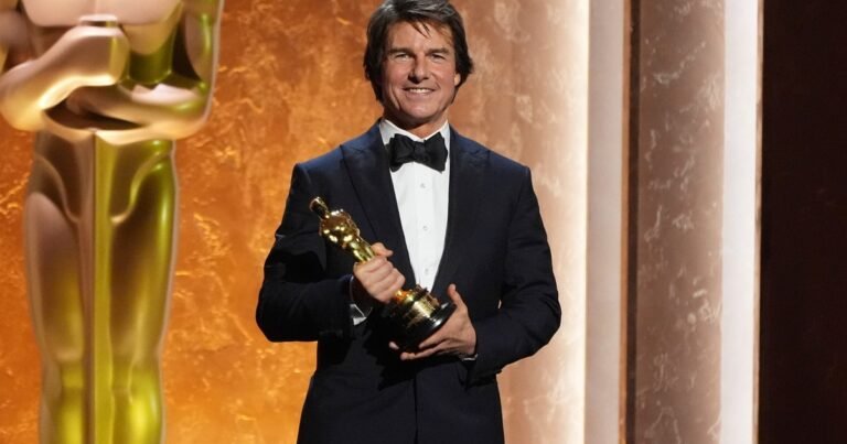Tom Cruise recibió su primer Oscar, aunque haya sido el que esperó toda su vida