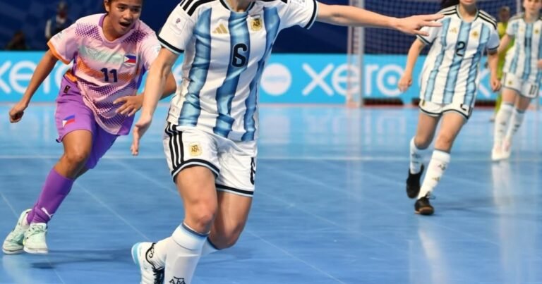 Argentina arrolló a Filipinas en el Mundial femenino de futsal: quién será su rival en cuartos de final y cuándo vuelve a jugar