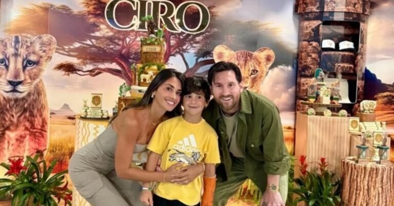 El golazo viral de Ciro Messi: un tiro libre que fue una copia certificada de los que hace papá Lionel