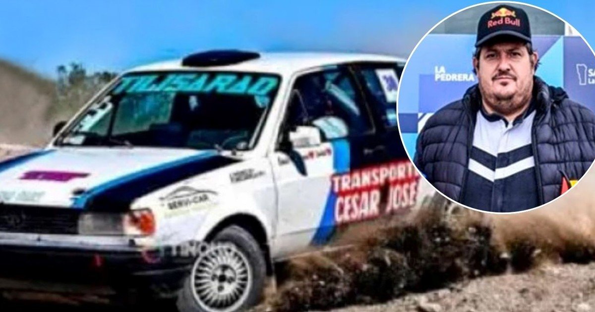 Conmoción en el rally: murió el piloto César Pérez tras chocar y quedar atrapado dentro de un auto en llamas