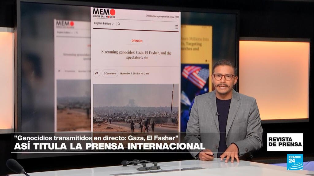 "Genocidios transmitidos en directo: Gaza, El Fasher y el pecado del espectador": 'MEM'