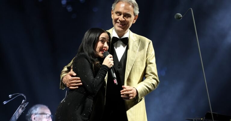 Andrea Bocelli, en el Hipódromo de San Isidro: canto lírico, música popular y dúo emocionado con Nicki Nicole