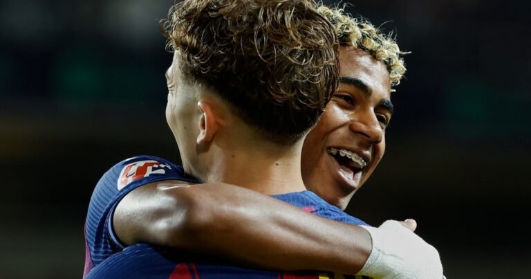 Lamine Yamal volvió a la portada de los medios deportivos: su reencuentro con el gol para romper un récord de Kylian Mbappé