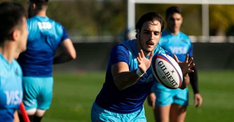 El "Lungo" Molina, una fija de la era Contepomi que nació para la segunda línea de Los Pumas: "No tenemos que meternos en el juego de Inglaterra"