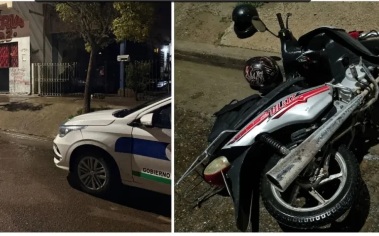 Dos hombres detenidos tras intentar robar una moto y amenazar al dueño con un cuchillo
