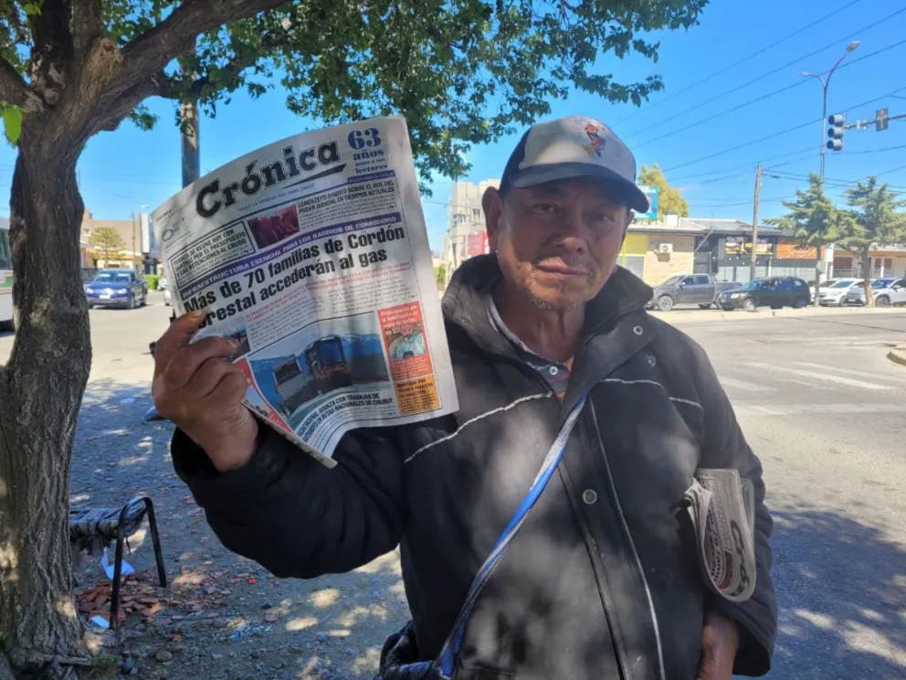 Sergio, un canillita con más de 25 años de trayectoria: “Estuve en las buenas y en las malas”