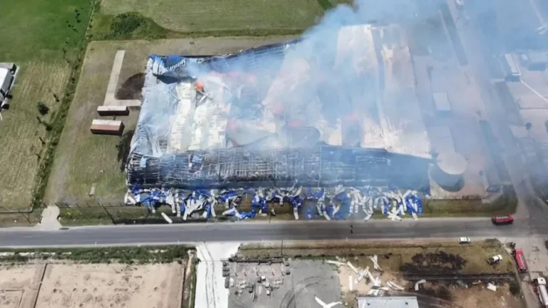 Las pericias por el incendio en Ezeiza se realizarán el lunes