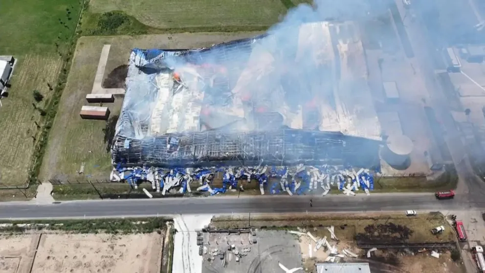 Las pericias por el incendio en Ezeiza se realizarán el lunes