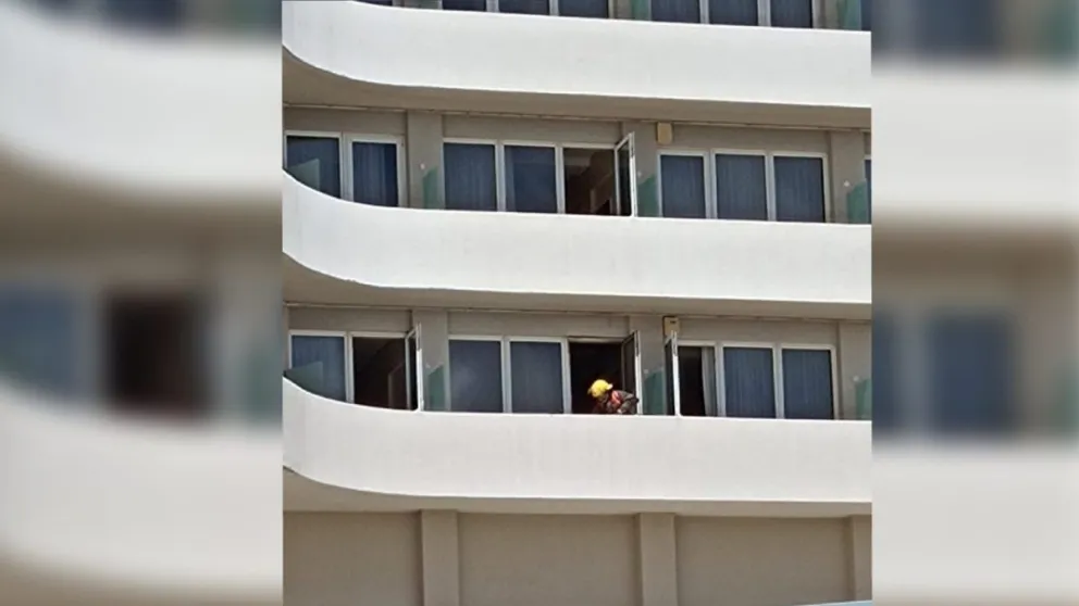 Incendio en un hotel de Madryn fue controlado por personal del establecimiento