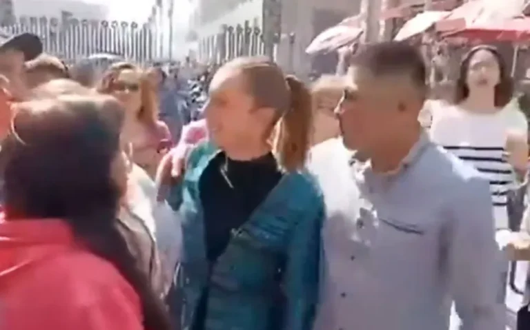 México: la presidenta Claudia Sheinbaum sufrió acoso sexual en un evento público