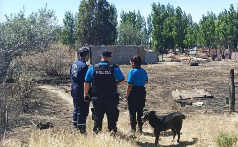 Realizaron el peritaje para determinar las causas del incendio de Km 14