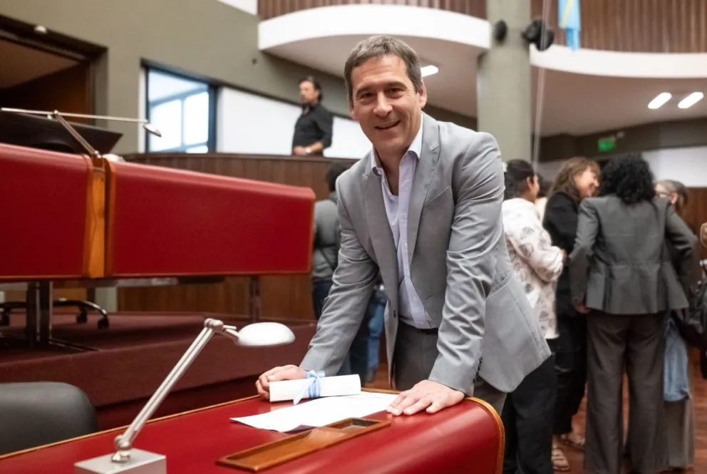 Juan Pablo Luque recibió su diploma de diputado nacional electo