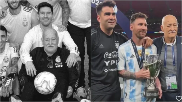 Messi despidió a Omar Souto, histórico gerente de la AFA