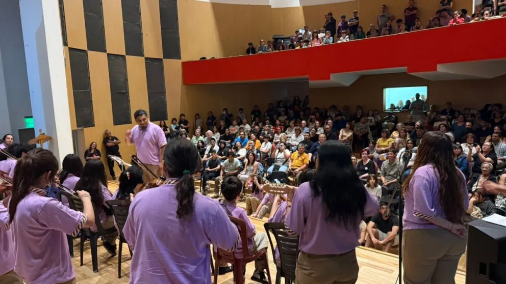 Encuentro anual de orquestas y coros en Esquel