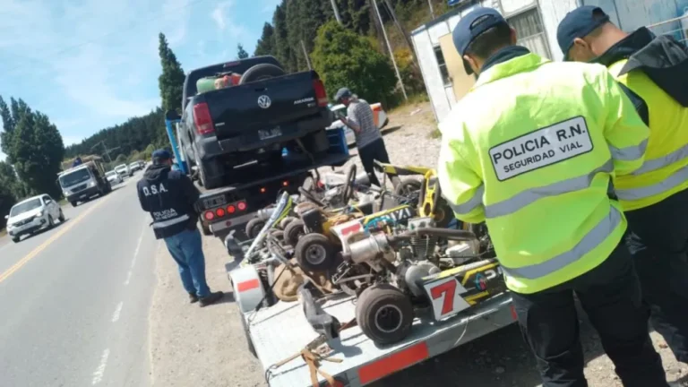 Secuestraron un karting que tenía colocado el motor de una moto robada