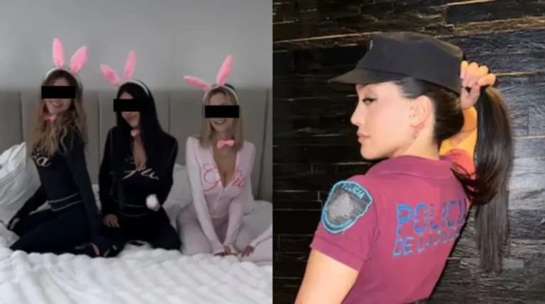 Investigan si detrás de los videos de la policía Nicole hay una red de explotación sexual
